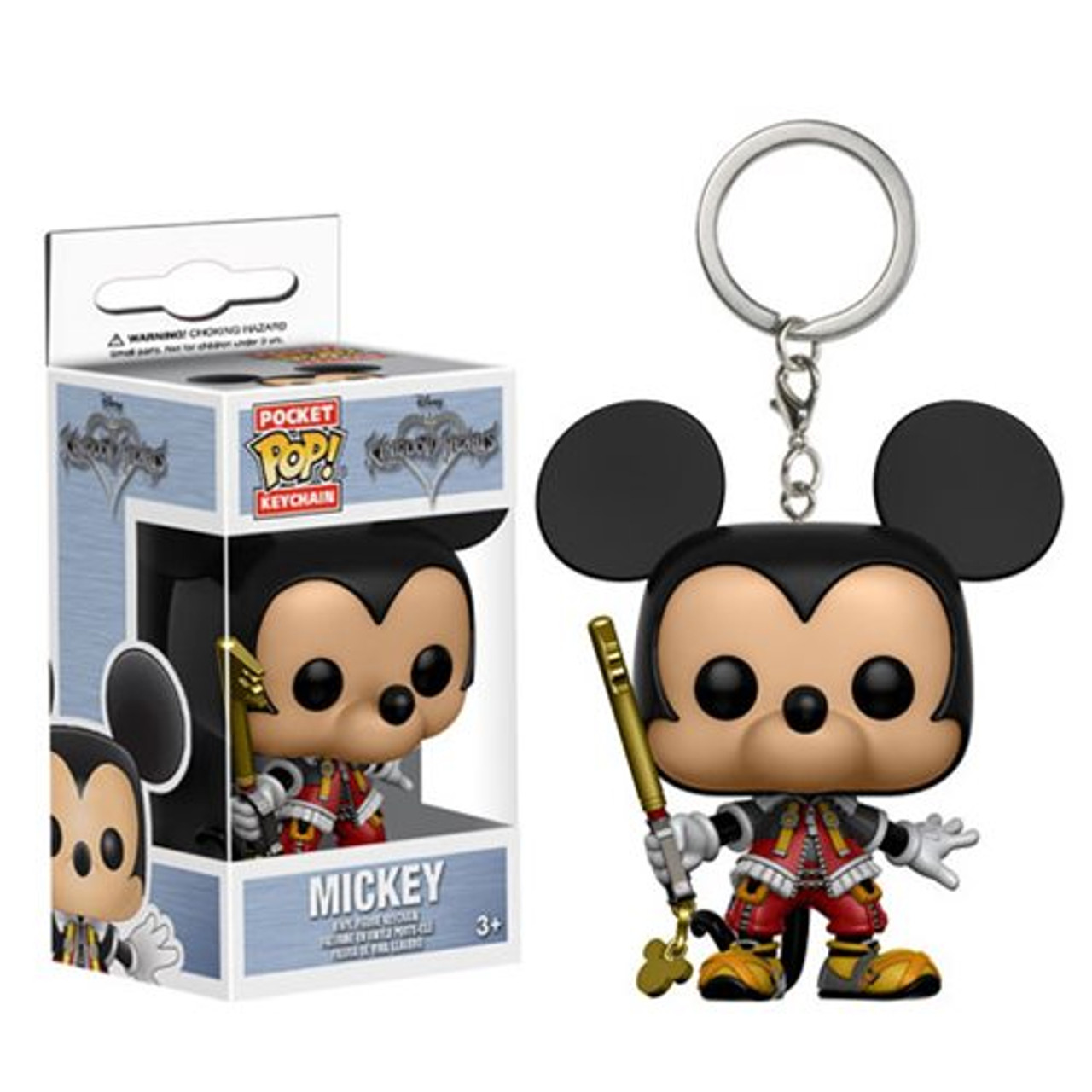 Kingdom Hearts Disney Mickey Pocket Funko Pop! Key Chain